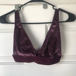 Victoria Secret Pink | Studded | Purple | Bralette